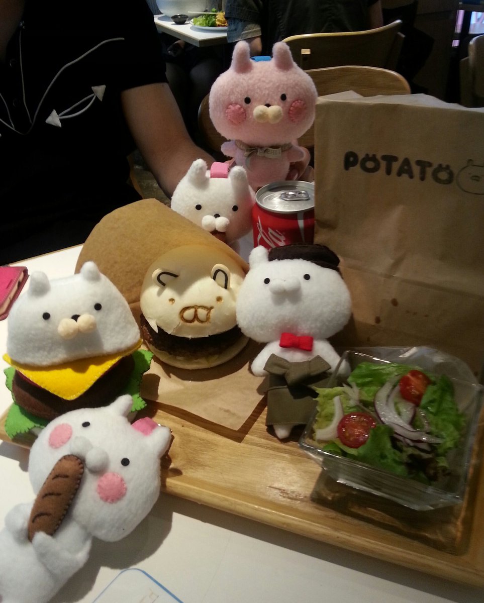 非公式 うさまるbot 手作りのお人形が凄まじくかわいいです W うさまる うさまるカフェ T Co H3rsqk4qhp