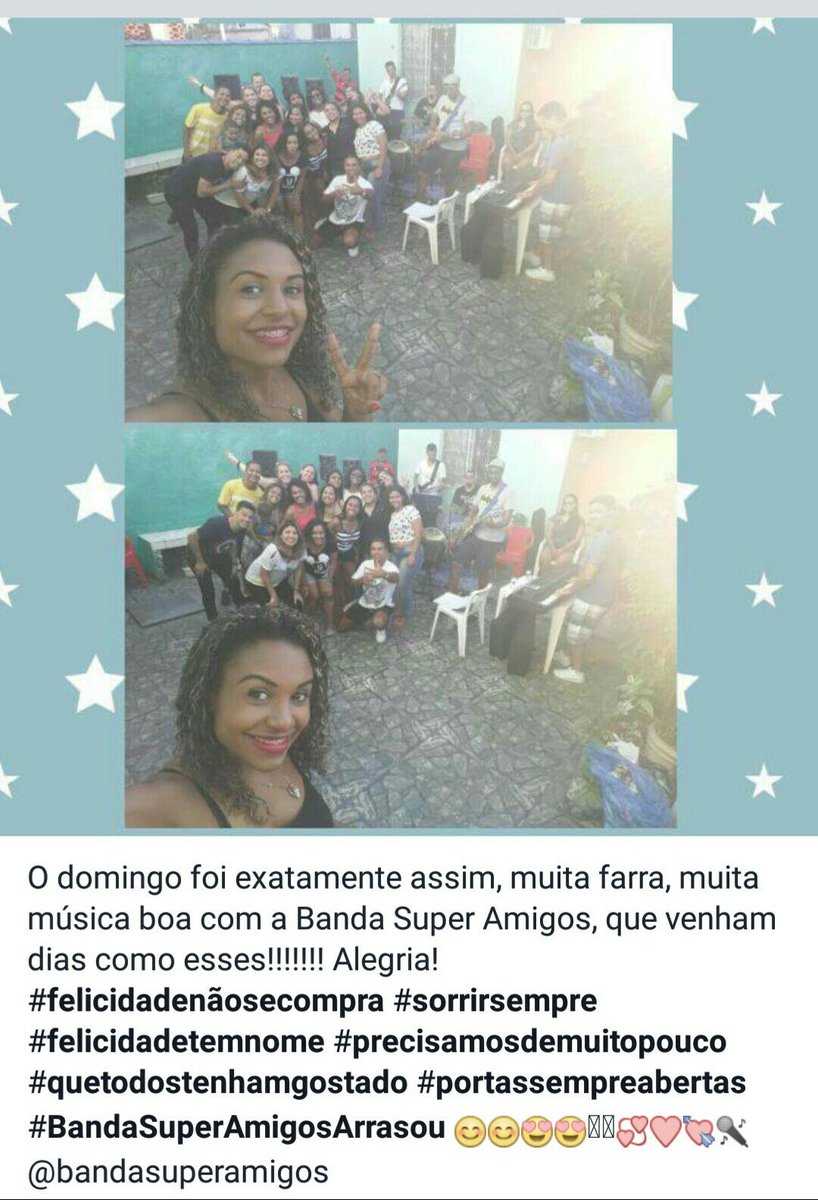 bandsuperamigos's tweet photo. O que podemos dizer? Valeu galera pelo carinho. Até a próxima. #BandaSuperAmigos #BandaParaCasamentos #Animação https://t.co/zDo1K5hkxh