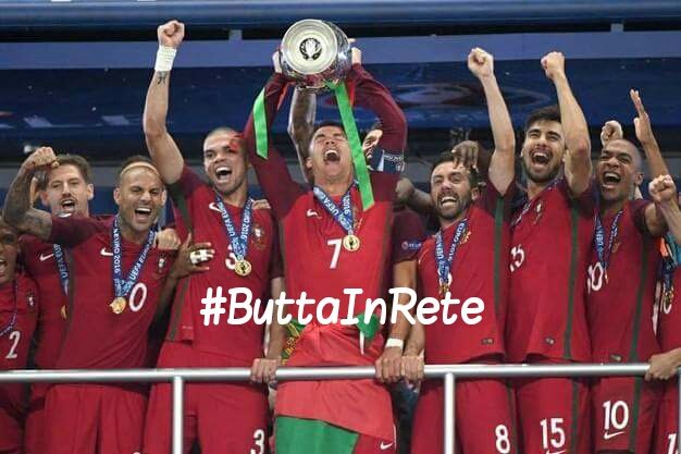 ButtaInRete's tweet photo. https://t.co/xr4TGoEQ6D
#ButtaInRete #EURO2016 #PortogalloCampione #POR #FRA #Euro2016Final #CR7 #Eder #Griezmann https://t.co/QRbOAsgMOJ