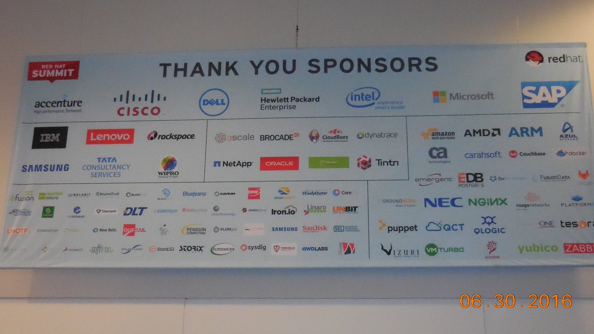 LinOTP's tweet photo. #LinOTP @ @RedHat Summit 2016 in San Francisco. https://t.co/L1erADFm4t
