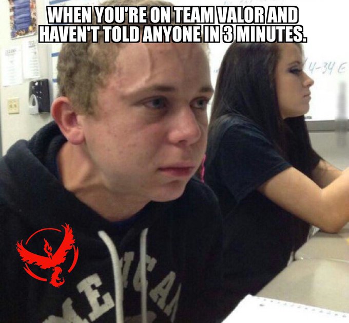 Team #instinct all day. #PokemonGO https://t.co/W0h9i1jq8A<a href="/tag/instinct"class="tags">#instinct</a><a href="/tag/pokemongo"class="tags">#PokemonGO</a>