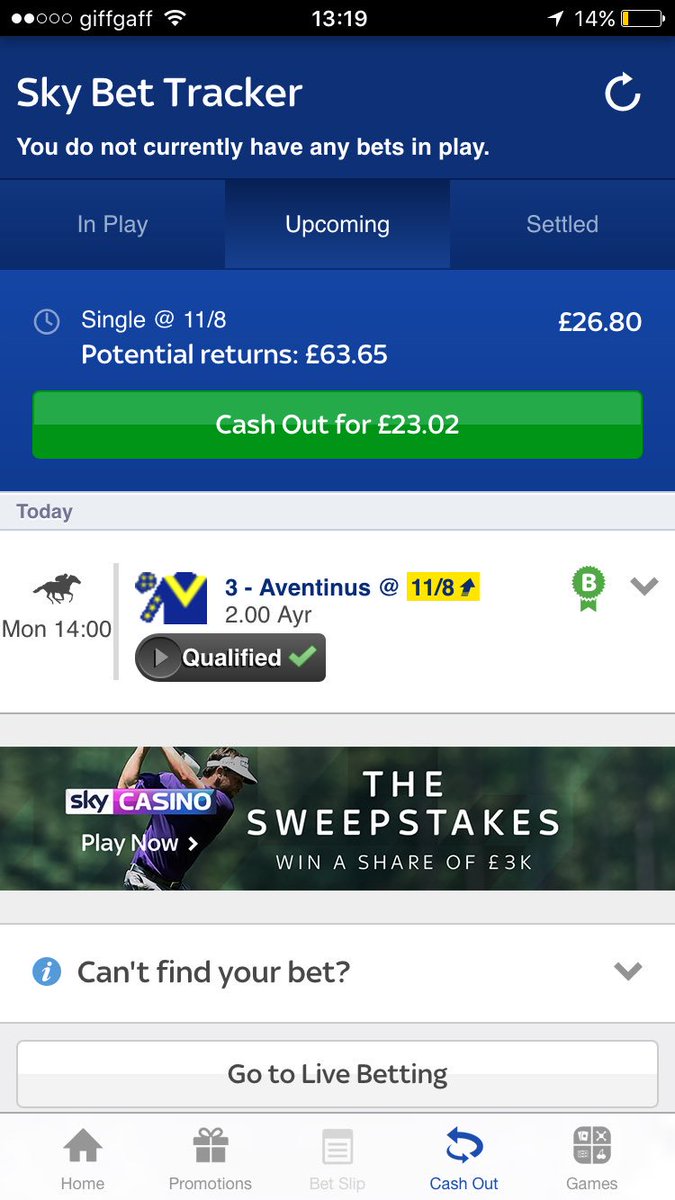 mholding89's tweet photo. @myracingtips started with £5 trying to reach £1000 what do you think of this selection https://t.co/C6GbxkAw1S