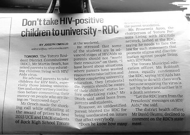 I've been thinking, why doesn't this RDC resign🤔!
Don't take #HIV+ve children to university? Really😳 #OrochTheRoach!