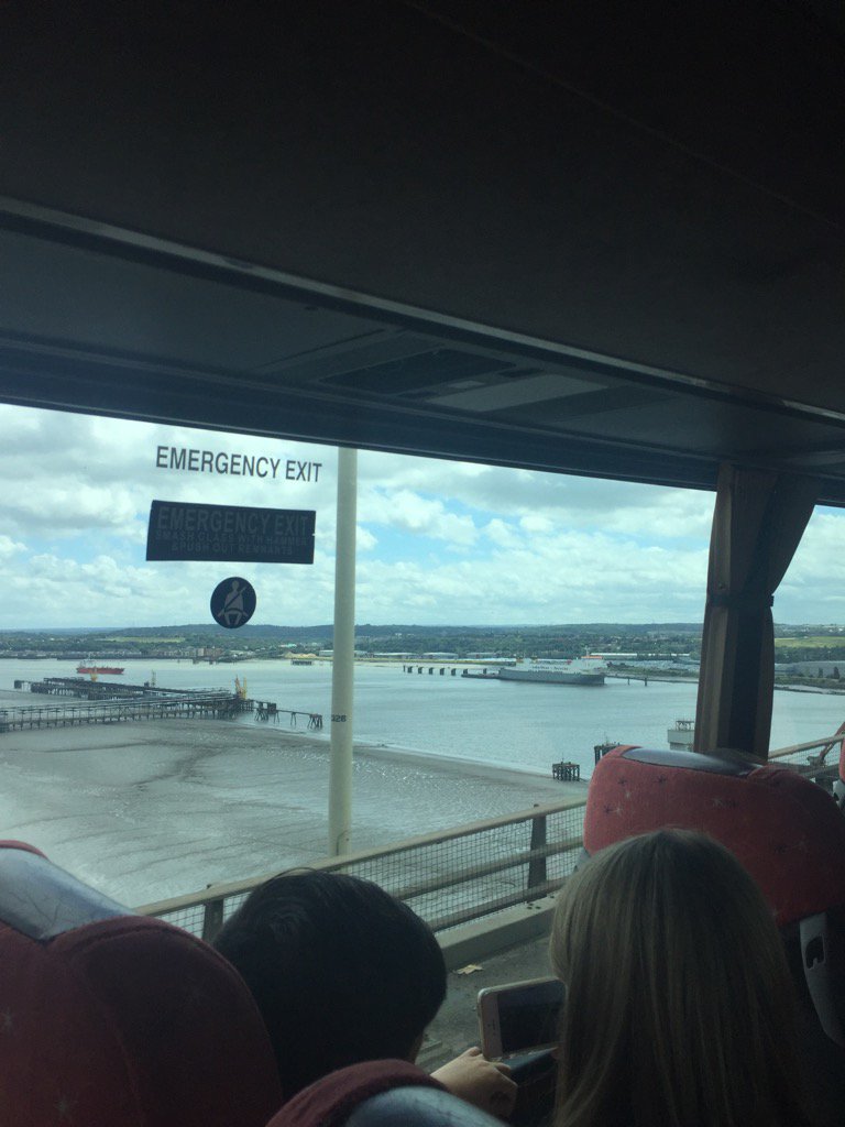 #TOL2016 <a href="/aylshamhigh/">Aylsham High</a> the queen Elizabeth bridge, can't wait to see the hotel! @AHS_ActWeek