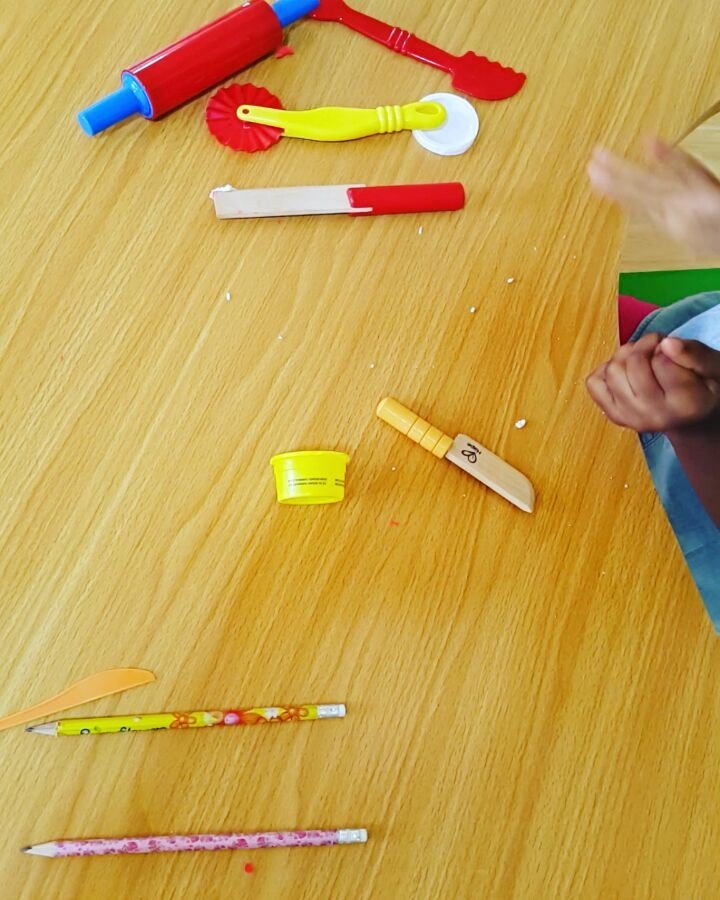 Play dough creative fun! ..
. #summercamplagos #victoriaisland #daycarefun  #montessori #kidsclub2016 #kidsclublago…