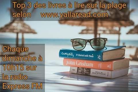 YallaRead's tweet photo. Chaque dimanche à 10h15, vous allez écouter le top 3 des livres à lire sur la plage selon https://t.co/1FE3CtGlto! https://t.co/2HK0dqclFg