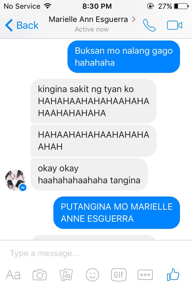 jonaaaaash's tweet photo. Ano bang nakakatawa tangina ka? @ItsMrlleAnn https://t.co/ugugktscfd
