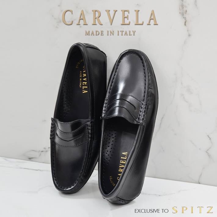 Carvela Leather Moccasins add a tone 