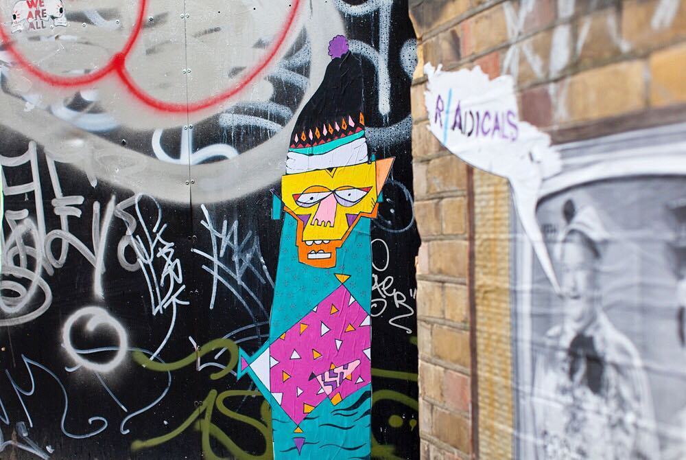 mynameismjar's tweet photo. Where is our summer at? #pasteups in Shoreditch #streetart #londonstreetart #streetartever… https://t.co/5OFz84oMIj https://t.co/EsWYMn5jG8