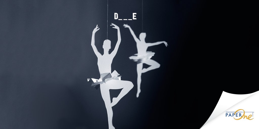 paperoneglobal's tweet photo. Can you make out what form of expression this is? #Hangman https://t.co/uOs7xFpMaJ