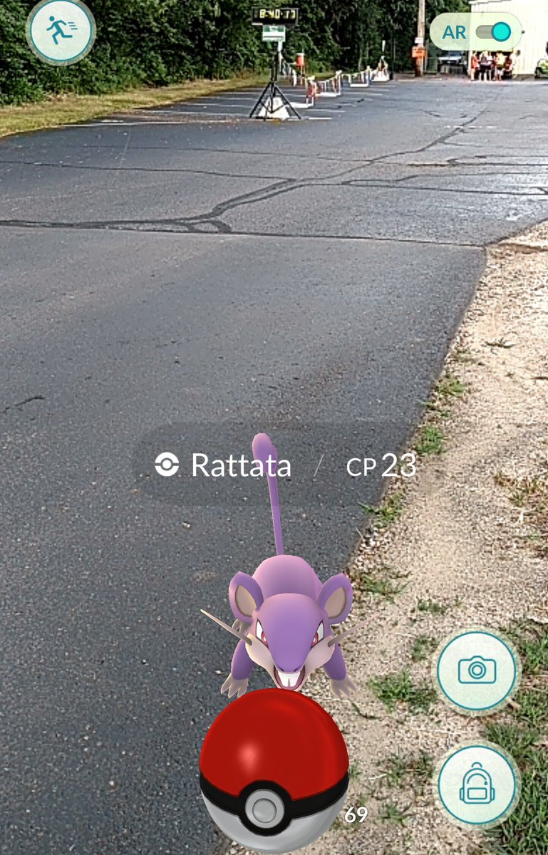 jenniferward's tweet image. Even the start of the #nErDrun at #nErDcampMI had a #PokemonGO