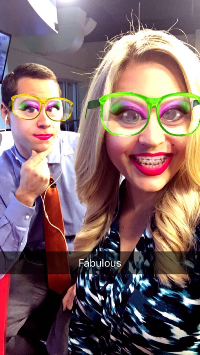 EmilyRoehler's tweet photo. ๐ค @JShermanwx and I are looking cooler than ever in the @KKTV11News Weather and Traffic Center ๐ #fab https://t.co/wMdSRihpOL