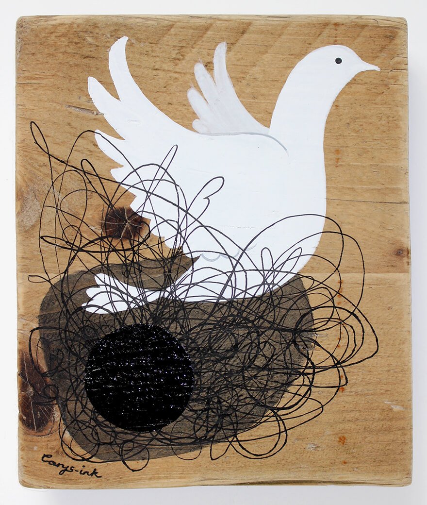 carys_ink's tweet photo. Artwork from recent #flightexhibition is now available online, all £50 w/proceeds to charity https://t.co/vDBVeeo4nE https://t.co/XTc0IEiE3y
