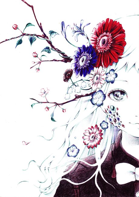 乃 4色ボールペンイラストたち そろそろアクリル絵の具も触りたい 過去絵を投下して絵を描いた気になろうキャンペーン T Co 0wxjll5ggv Twitter