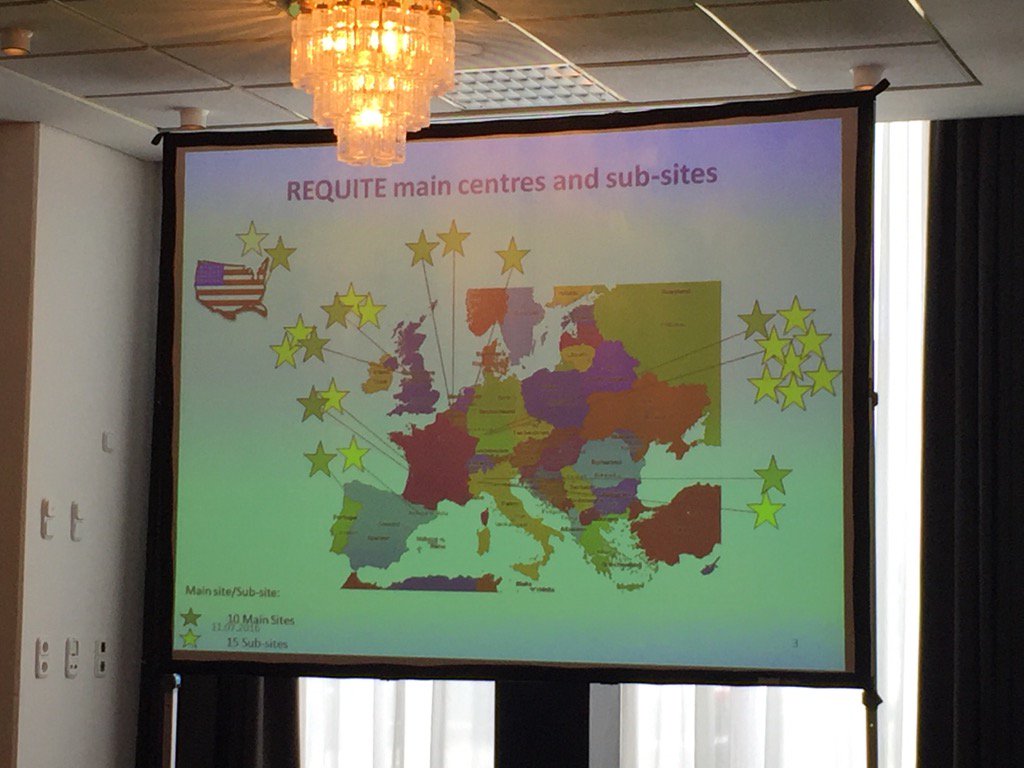 SaraGutierrezEn's tweet image. #requite annual meeting in Maastricht: successful consortium to understanding radiothepary toxicity!