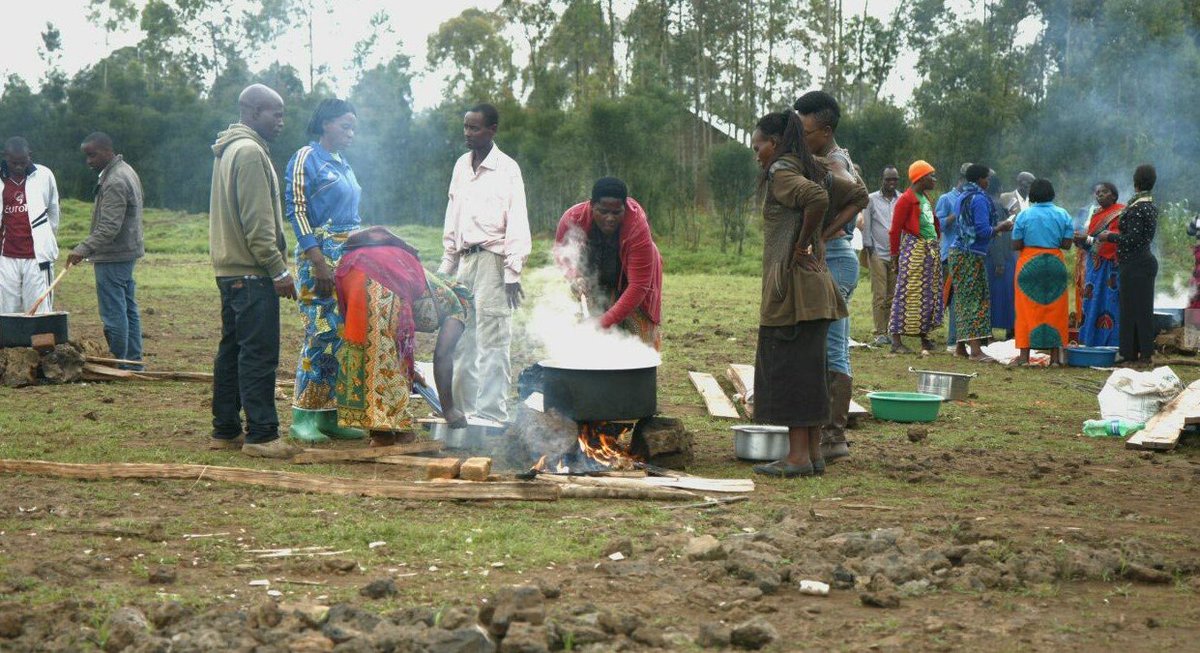 How to cook #mushroom demo by #kigalifarms #cookingmushrooms in Musanze district @USAIDRwanda @IRG_Engility