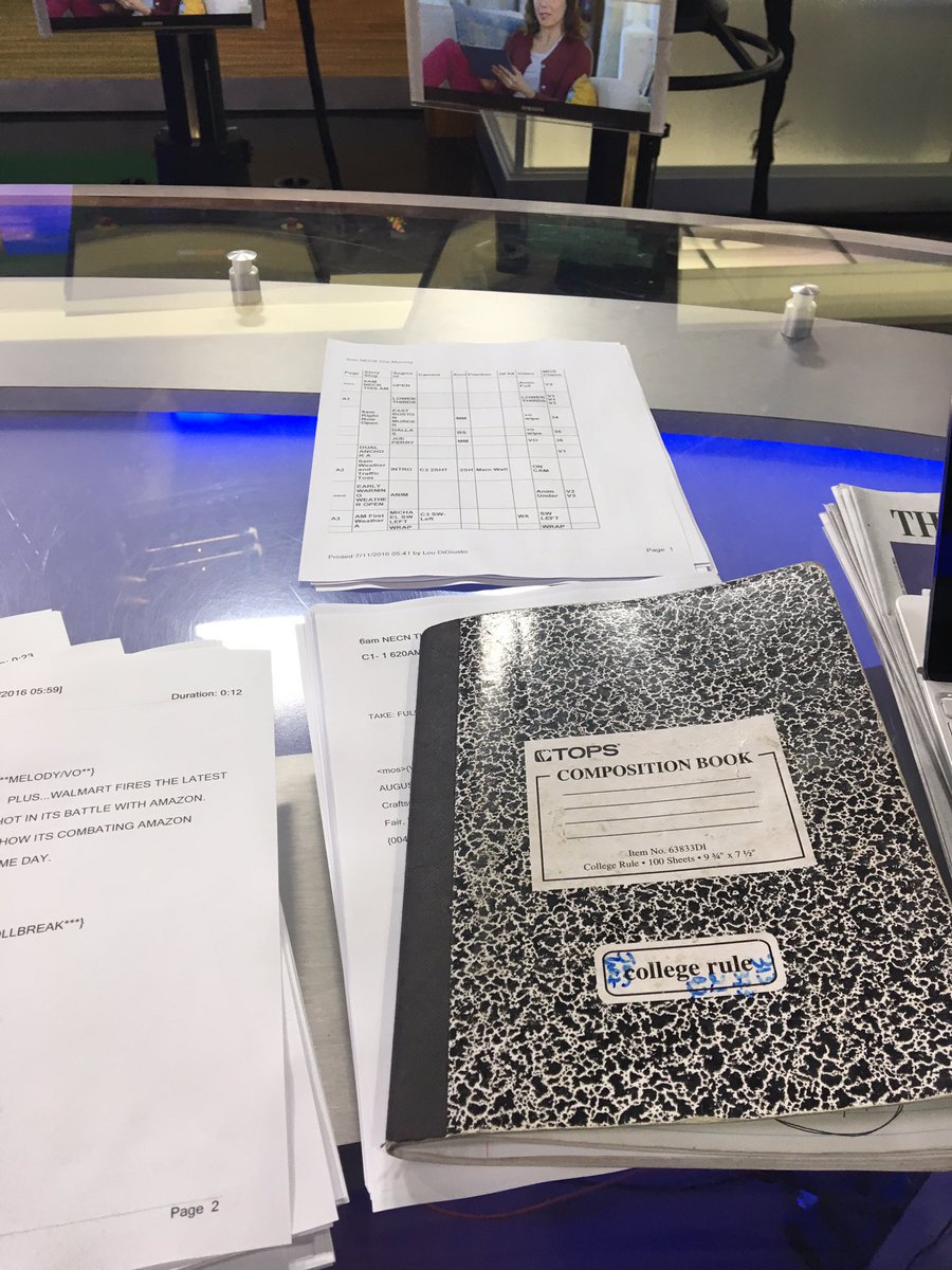 MelodyNBCBoston's tweet photo. I wonder if @bshactman had to travel back in time - to 1982 - to buy his notebook??? #Ihadonetoo #in2ndgrade https://t.co/aPwX3pHK5u