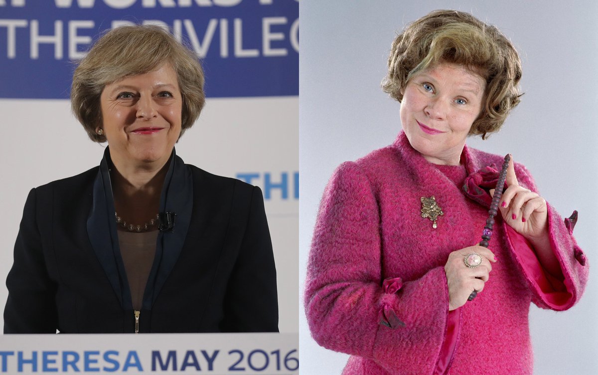 harrygrindrod's tweet photo. @TheresaMay2016 "Deep down, you know you deserve to be punished, don't you?" #TheresaMay #HarryPotter #PrimeMinister https://t.co/bdCZrXnV1w
