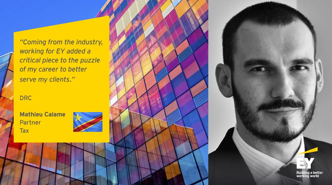 EY_Africa's tweet photo. Congratulations to our new Partner Mathieu Calame from DRC. https://t.co/MzjhGhwMoi