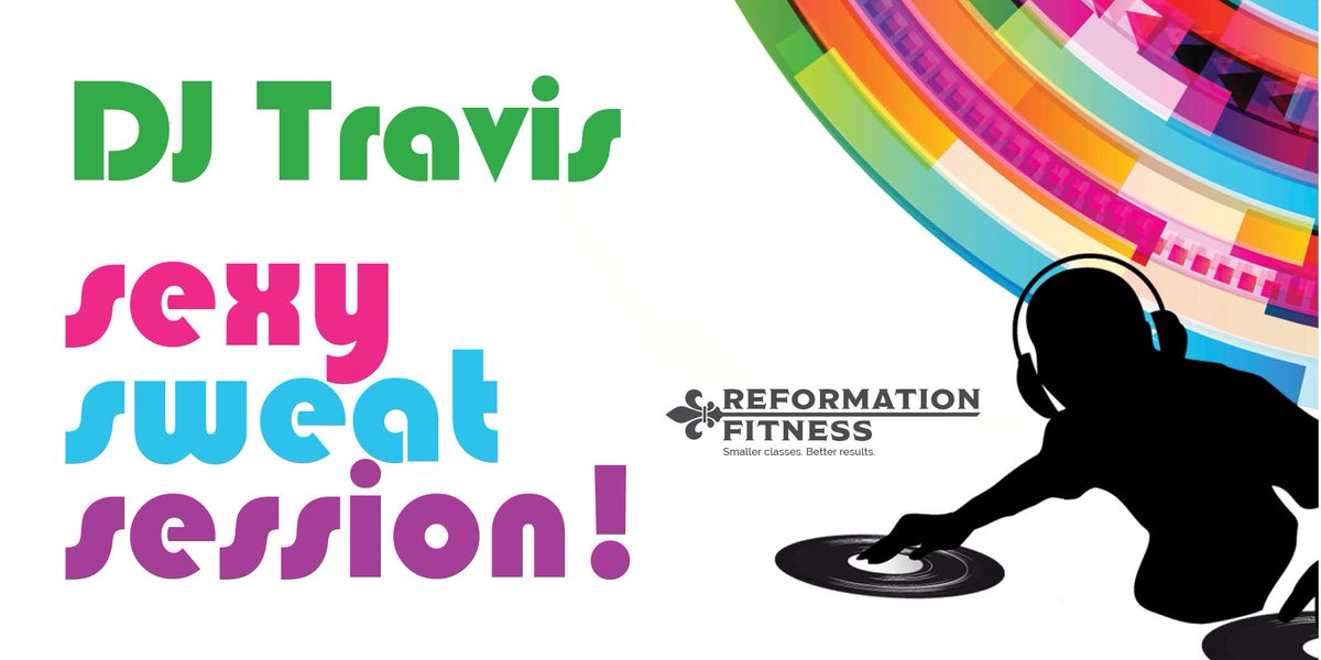 ReformationFit's tweet photo. #RefFitFam don’t miss our #DJTravis Sexy Sweat Session this Sunday July 17 from 9am - 11am #spinning #spinislife https://t.co/YQHORgi6NS