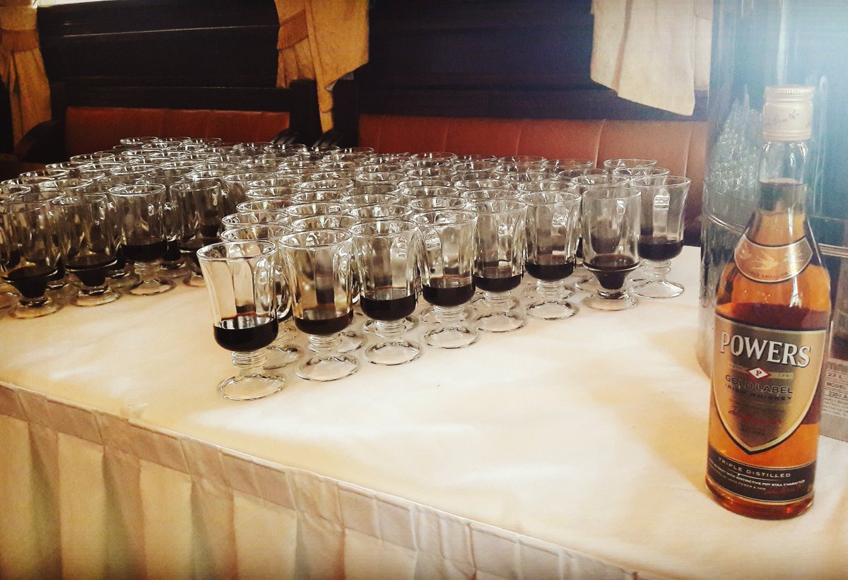 #IrishCoffee arrival for our visitors from the #SeaPrincess, which arrived into #cobh this morning <a href="/PrincessCruises/">Princess Cruises</a>