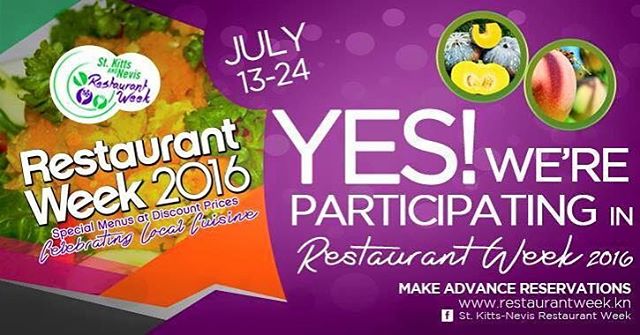 YES! We're participating in #restaurantweek .