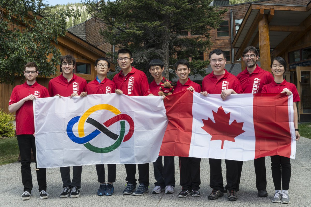 canmathsociety's tweet photo. Top 6 high school students take on the world at the @imo2016 contest in #HongKong today! Good luck #MathTeamCanada! https://t.co/sDEsjtuEop