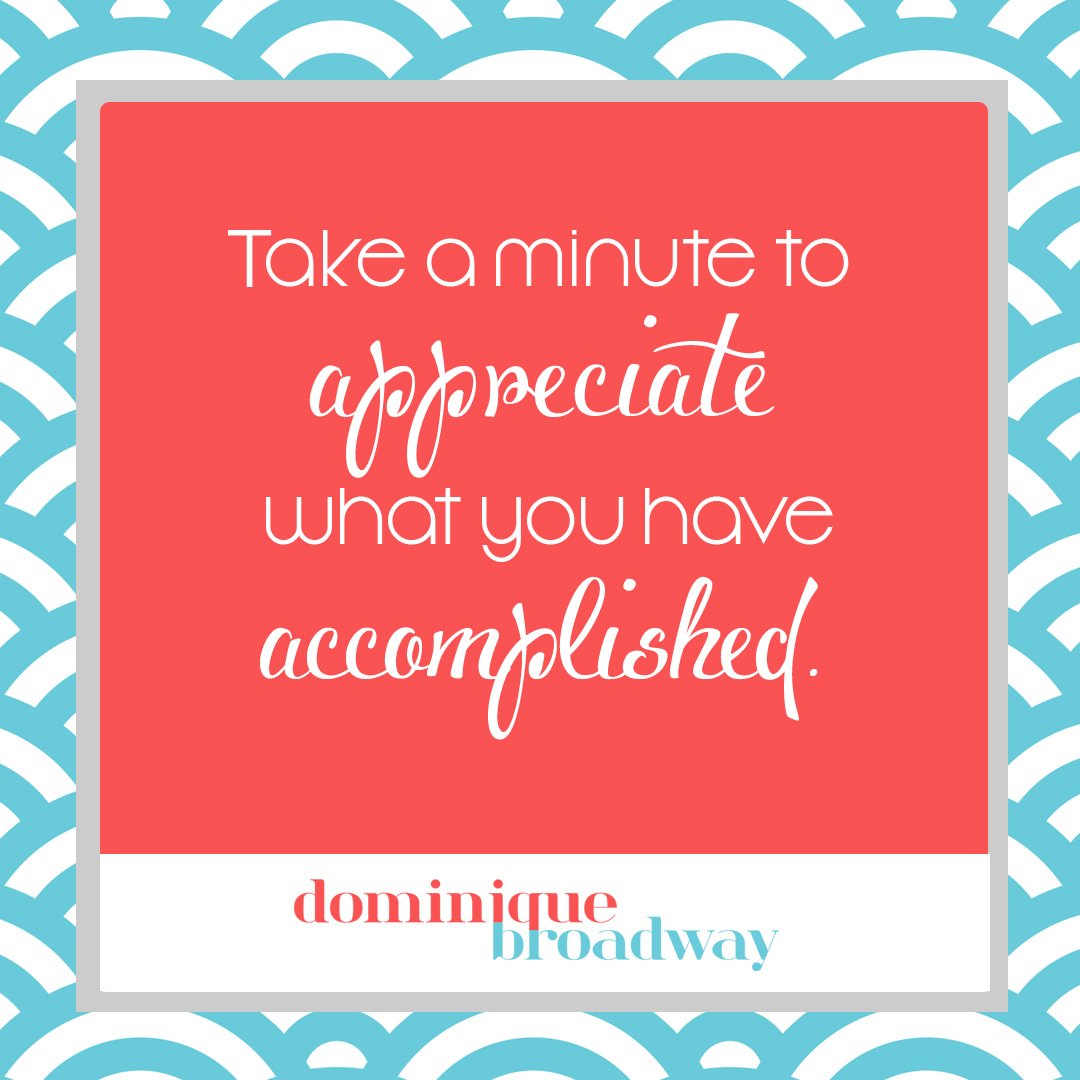 MsFinanceCoach's tweet image. It's so easy to accomplish a goal and quickly move onto the next one and not celebrate what you already done.