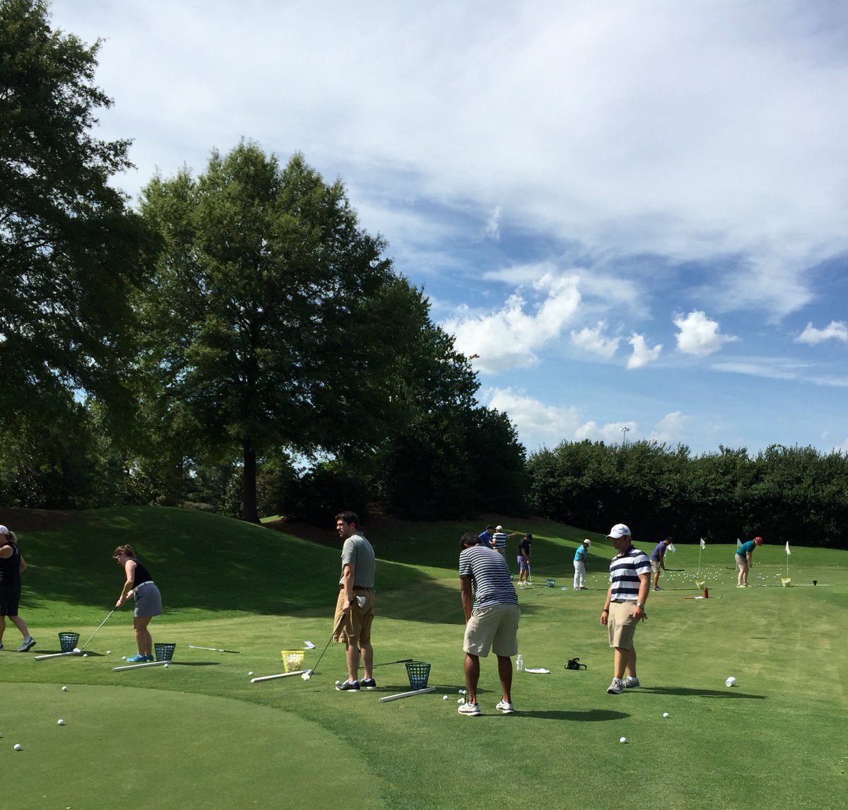 BallantyneGolf's tweet image. We had a full house this weekend with our #New2Golf program. Join us for the next one 704-542-7635 #learntogolf