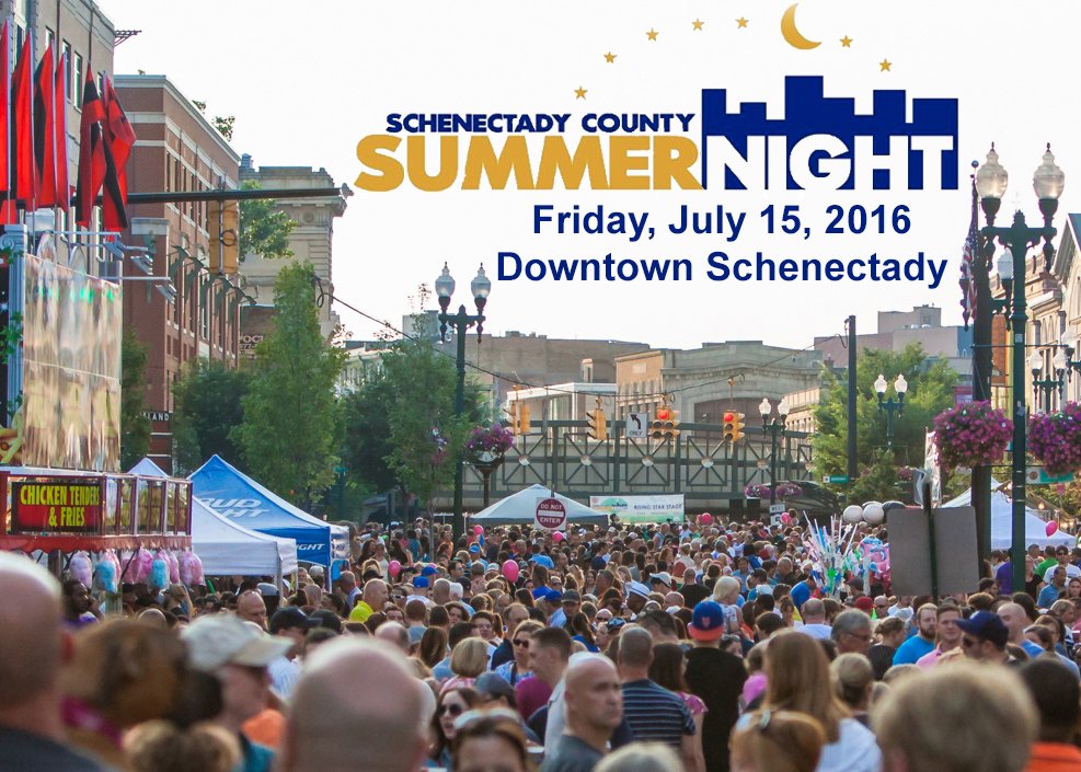 Discover_Schdy's tweet photo. Schenectady County SummerNight 2016, just 4 days away! @ginblossoms @StockadeKids #BlockParty #StreetFood #CraftBeer https://t.co/z9AZCbGBw1