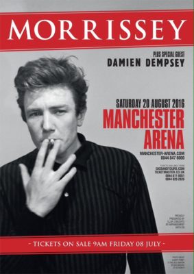 SuprTickets's tweet photo. Morrissey Announces One-Off Manchester Homecoming Gig - https://t.co/xSA1l8dCsD https://t.co/o0zUrq42tc
