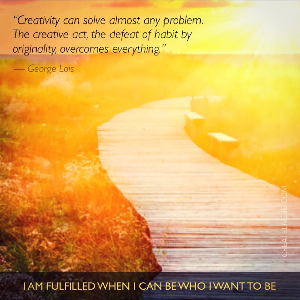 createlivebe's tweet photo. #TodaysMantra • I am fulfilled when I can be who I want to be. 
— 
Collective Experience @ https://t.co/d9PgmkfOWP https://t.co/SGGytULcgG