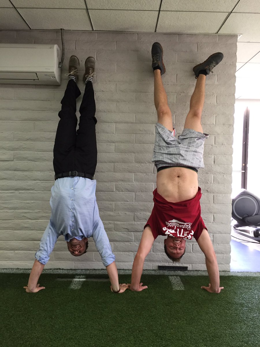 PAPT_SouthGlenn's tweet photo. Kyle's goal day 1 post op Right Laterjet Procedure "I want to do a hand stand". #physicaltherapy #proactivesg https://t.co/0S36TWrn9S
