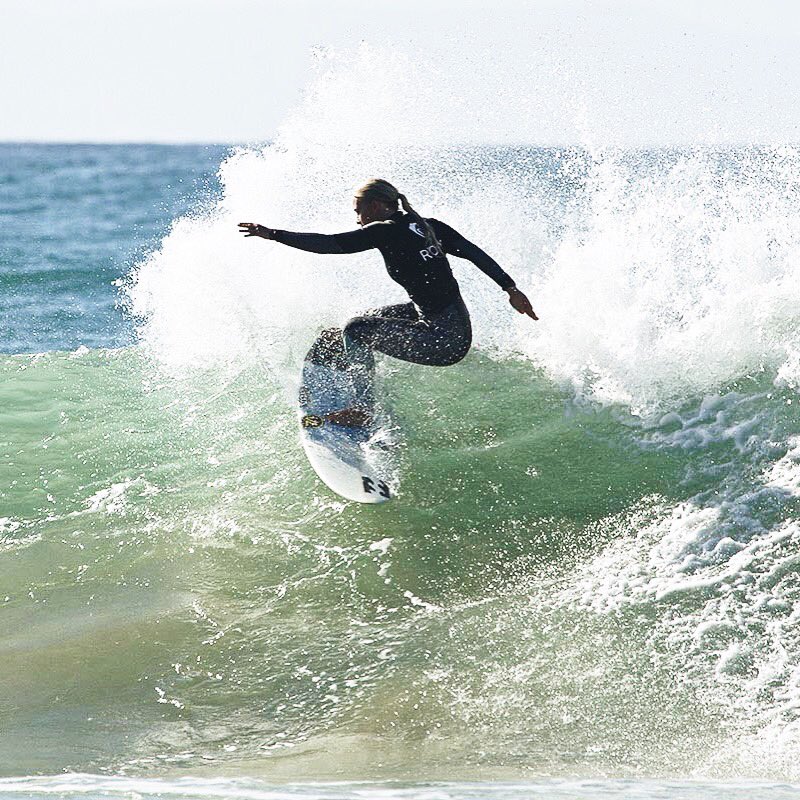Our girl Crystal Hulett won the Quik Pro Junior!!