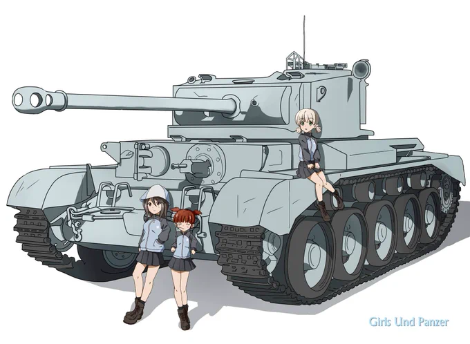 ガールズ&パンツァー 継続高校とコメット 