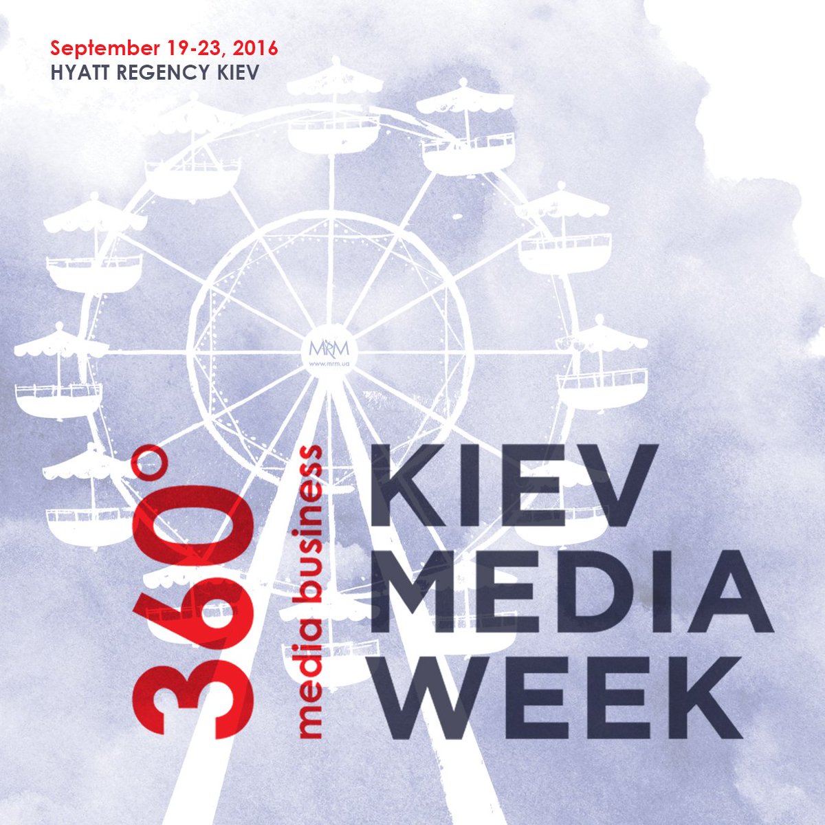 The new concept of #KIEVMEDIAWEEK2016 is Media Business 360°! More information here: kievmediaweek.com/en/news/569