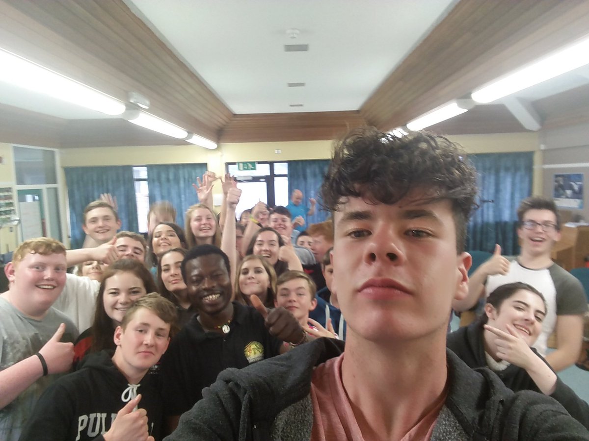 ReleasingRhythm's tweet photo. Selfie time after a great and energetic drumming workshop at the #OutdoorEducationCenter - #Killowen - #Rostrevor https://t.co/dBnaa0E0ne
