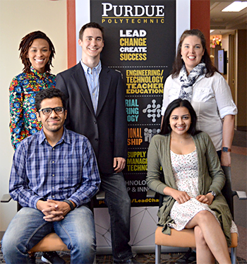TechPurdue's tweet photo. Dynamite Data Diggers, winners of #PDElection2016, heading to @DemConvention. https://t.co/gUFMdp5Fap @PurdueTLI https://t.co/CloKkiKqq8