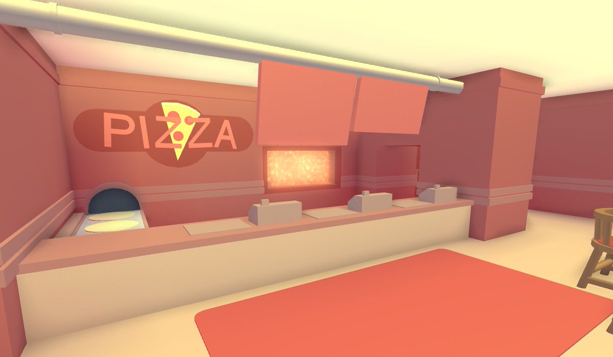 Holidaypwner On Twitter Pizza Shack Interior Robloxdev Meepcity - drake pizza on roblox