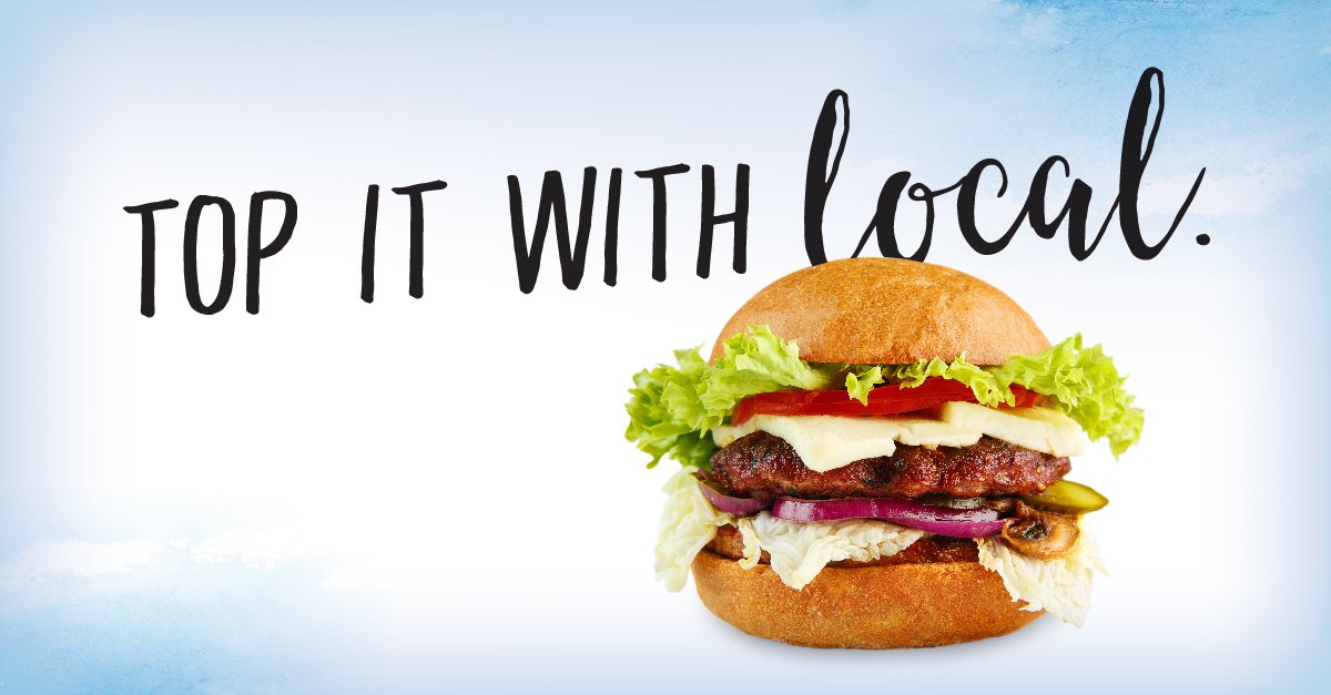 SelectNS's tweet photo. #NSBeef makes tasty burgers! For a twist, add toppings like #OultonsFarm bacon & @DutchmansCheese #DragonsBreath. https://t.co/Dqp0gCYJqV