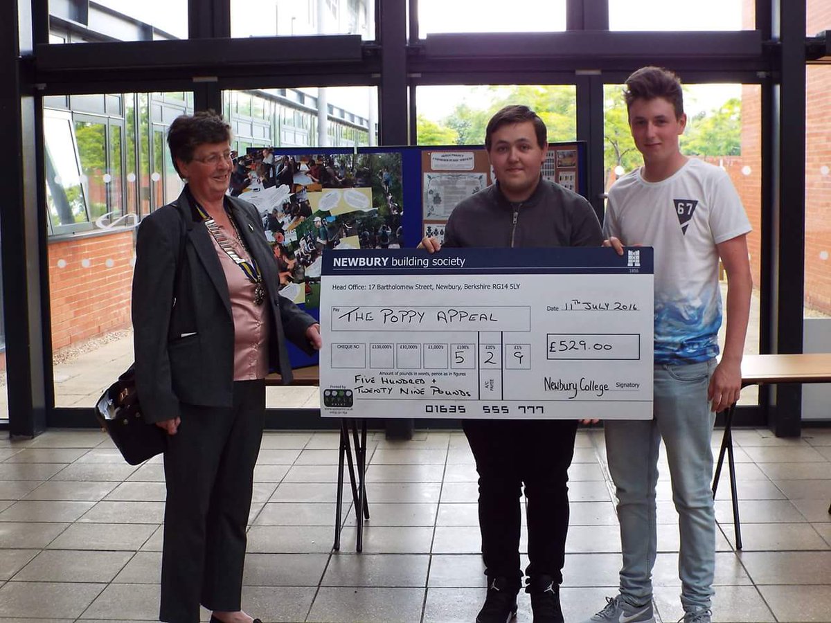 newburycollege's tweet photo. Congratulations to our Public Services students for raising over £500 for #poppyappeal as part of #skillsproject https://t.co/zmlOwZeod6