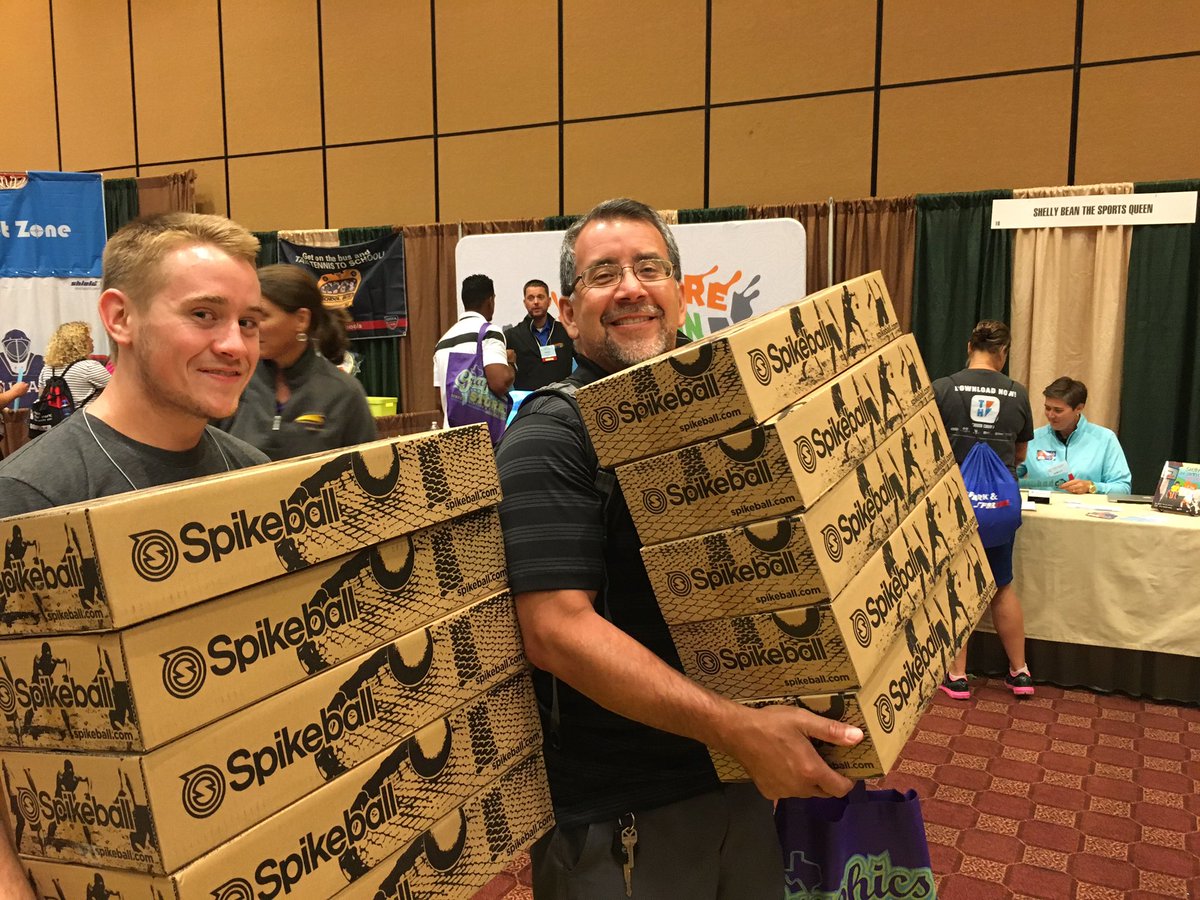 Plenty of #Spikeball sets at <a href="/texahperd/">Texas AHPERD</a> booth 19! Come play! #texahperd16 #Jointhemovement