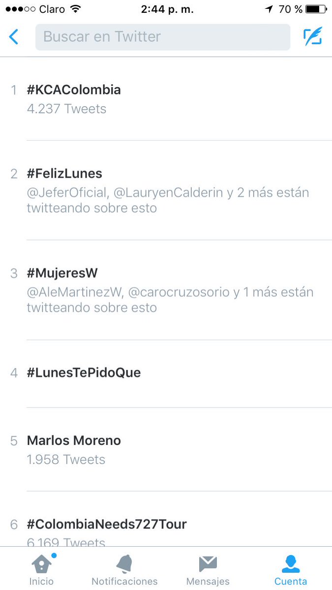 JIMECORTES81's tweet photo. tendencia 3 !!!! #MujeresW felices 3 meses de #terapiada @carocruzosorio @WRadioColombia @SrtaBovary @AleMartinezW https://t.co/E8FXZNmdWW