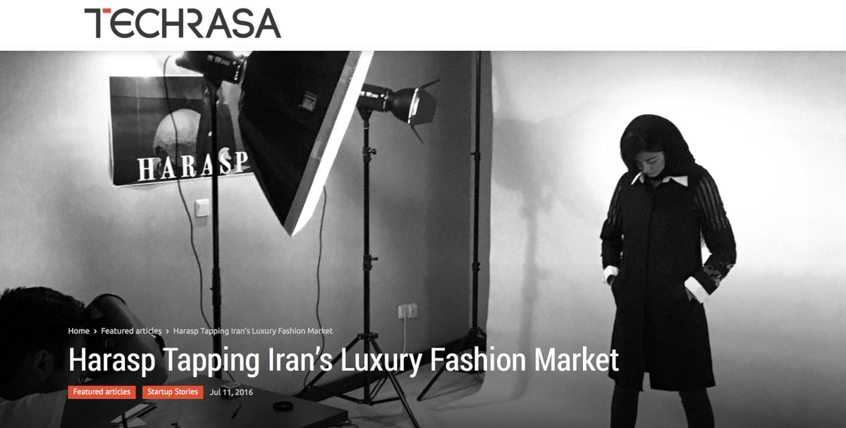 TechRasaCom's tweet photo. #Harasp Tapping Iran's Luxury Fashion Market https://t.co/BvJPLSmVuk @HARASPfashion via @TechRasaCom https://t.co/LG1iLKK1Mm