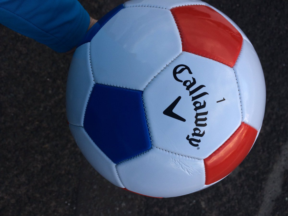 WIN! Callaway and Rangers signed football