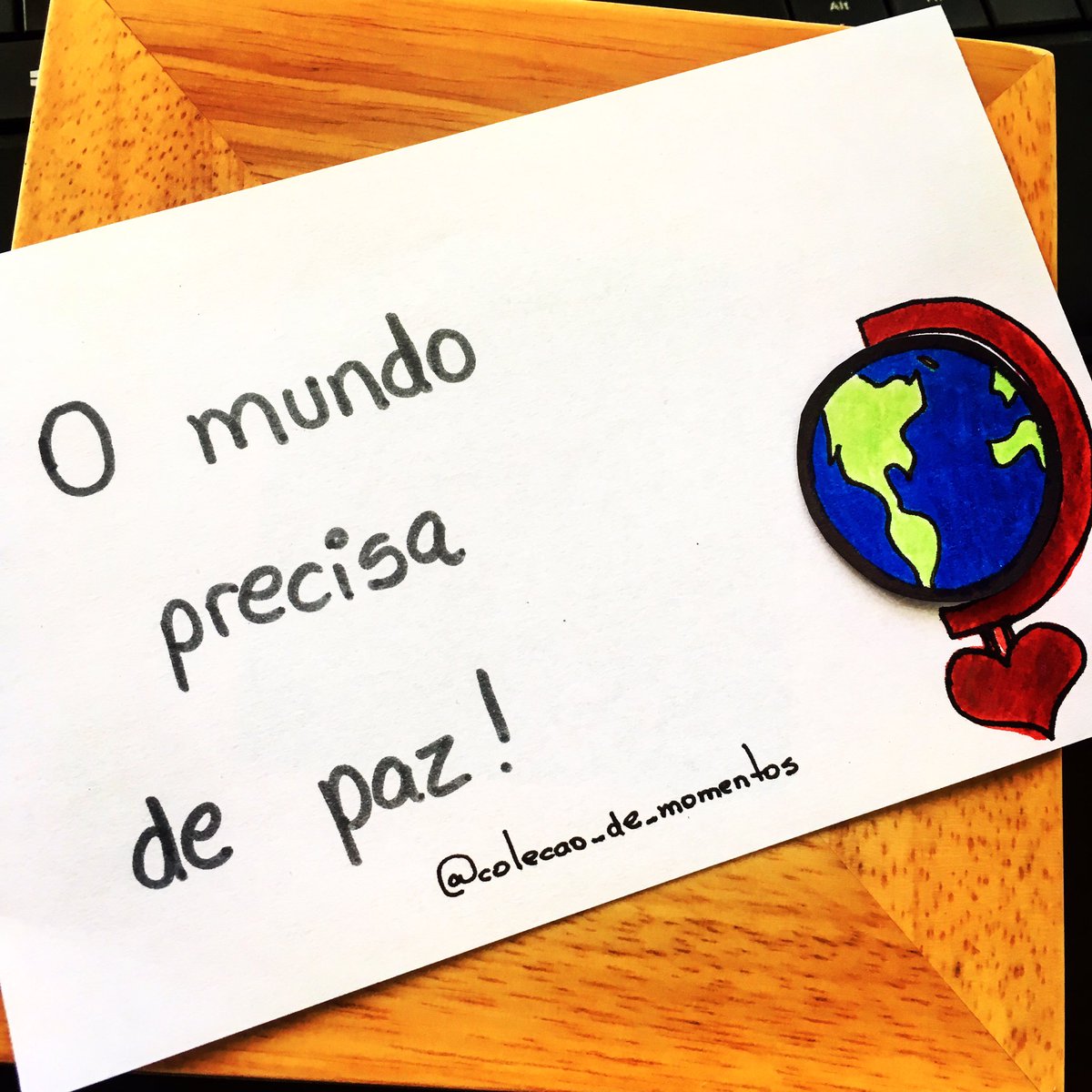 CdeMomentos's tweet photo. #paz #sóqueremospaz #chegadetantador https://t.co/rdHi0fd4BP
