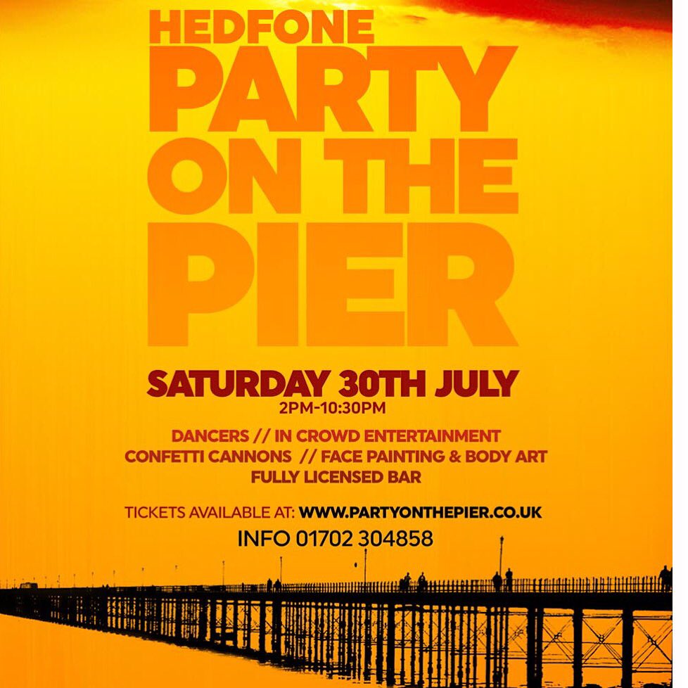 Next on the agenda... Partyonthepier.co.uk #southend #southendonsea
