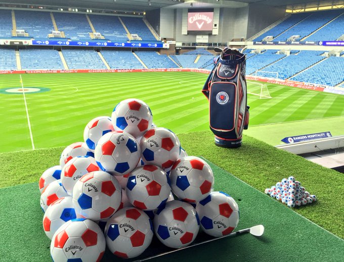 WIN! Callaway and Rangers signed football