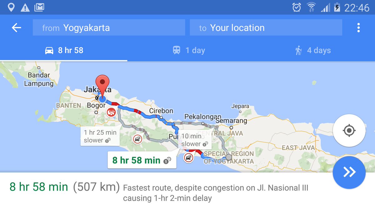 big_why's tweet photo. Google Maps membantu pilih rute &amp; navigasi selama @autobild_ina #HTD2016 Internetnya pake @smartfrenworld #4GinAja https://t.co/XtkzvYzYj8