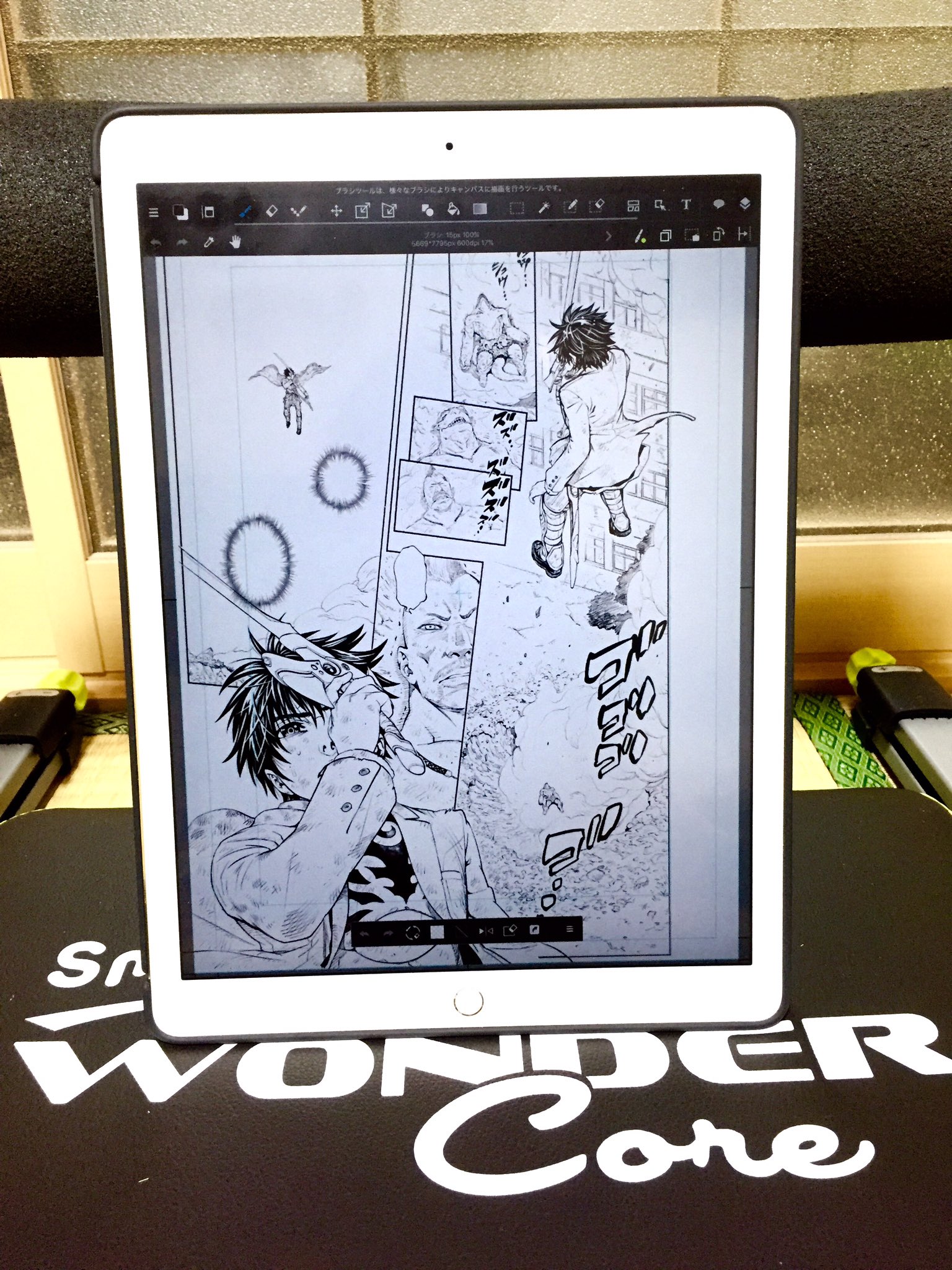 小野洋一郎 Auf Twitter ブレイブ ストーリー新説 十戒の旅人 13話掲載のgogoバンチ発売中 話の盛り上がりもさる事ながら キャラの線画に関してほぼ全編ipadproで描きました 僕もようやくフルデジ化 今まで出来なかった表現が楽しいのであります